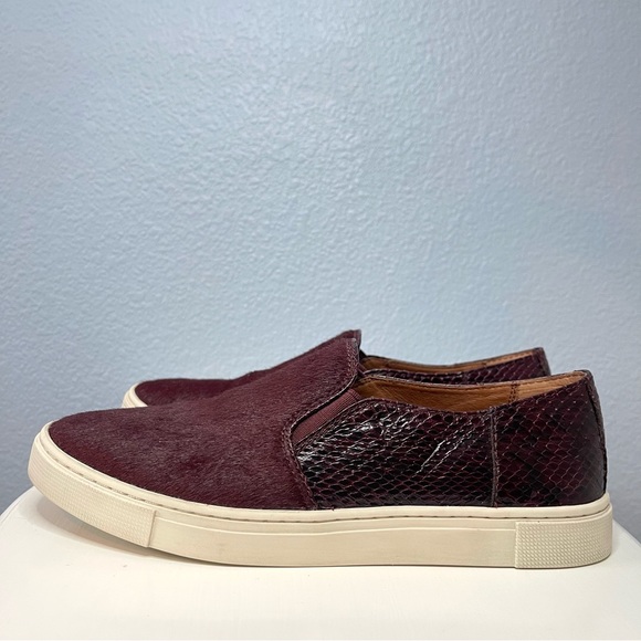 Frye 'Gemma Block' Genuine Calf Hair Slip-on Sneaker - Picture 5 of 9